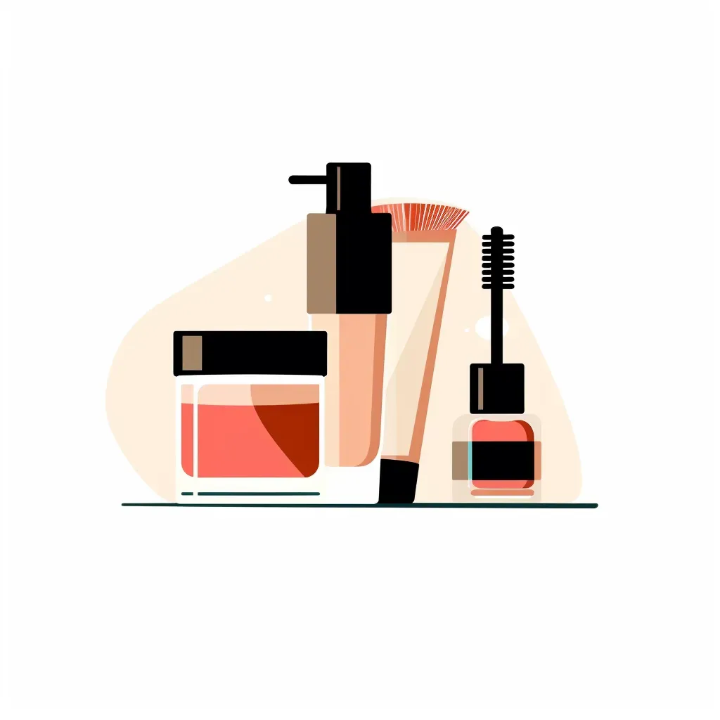 Cosmetic brand logo with minimalist beauty icon - Image 2