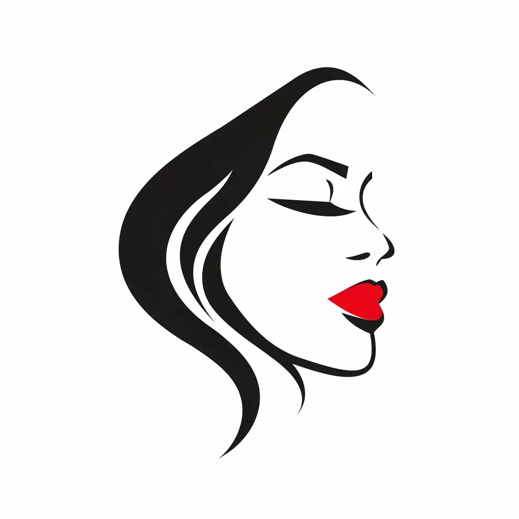 Cosmetic brand logo with minimalist beauty icon - Image 4