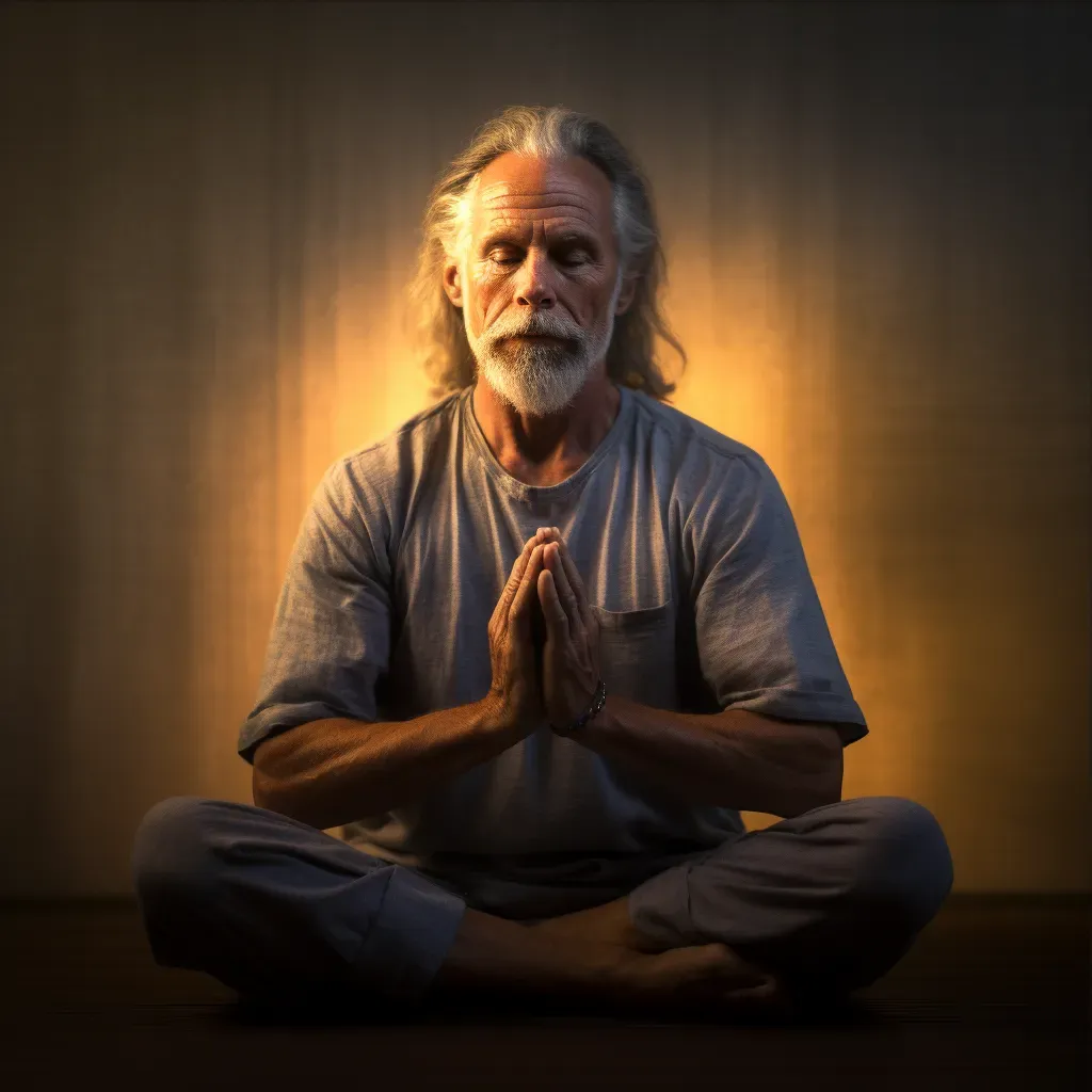 Serene yoga portrait - Image 3