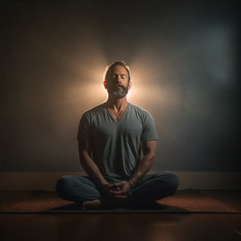 Serene Yoga Portrait