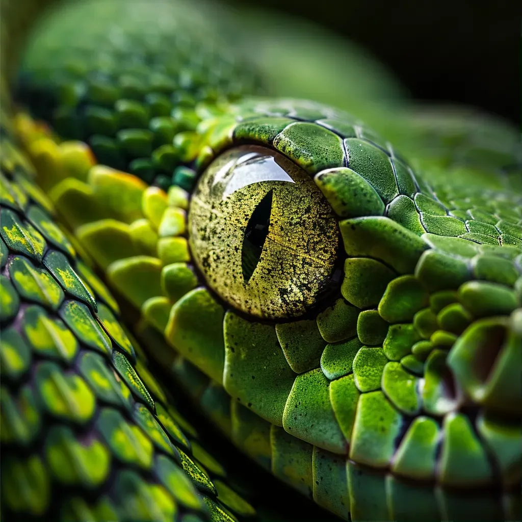 Green Snake Eye