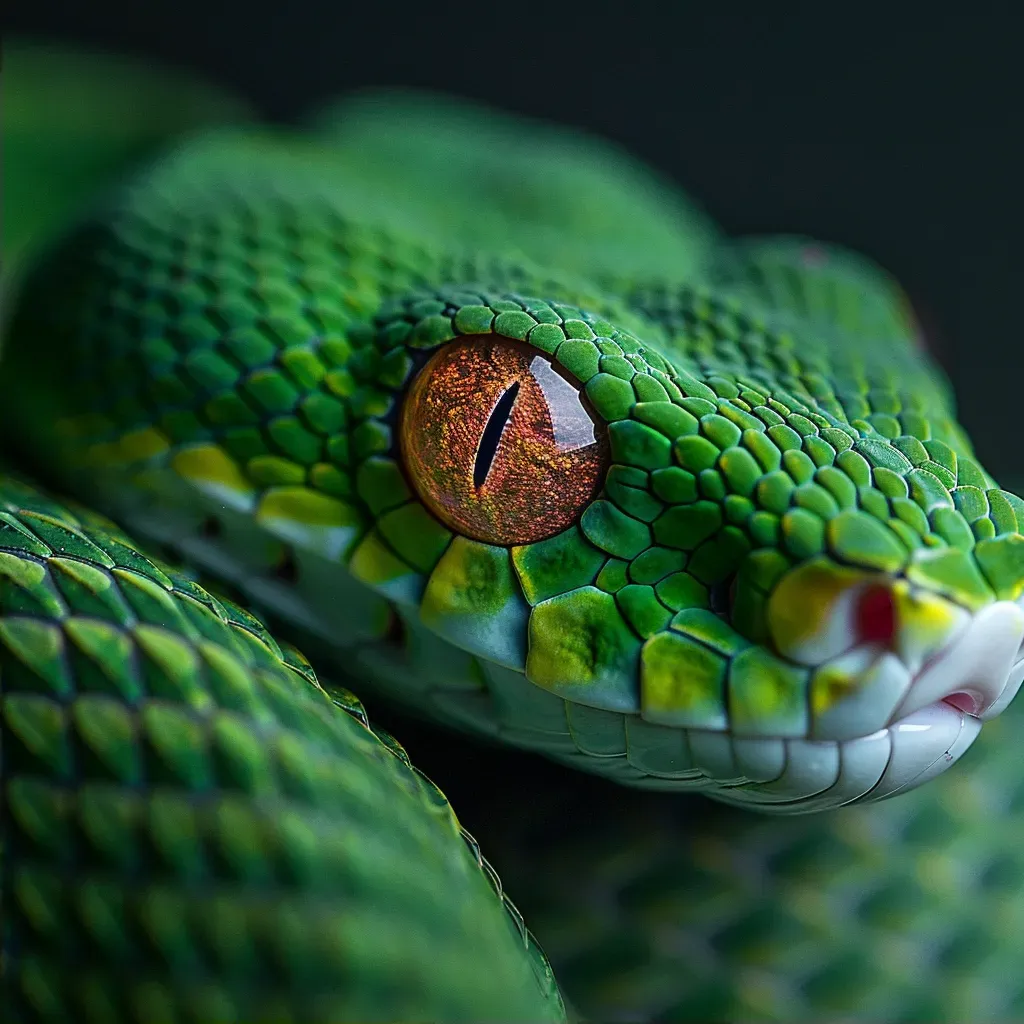 Green snake eye - Image 2