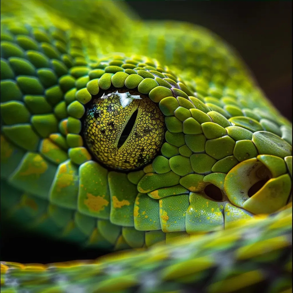 Green snake eye - Image 4