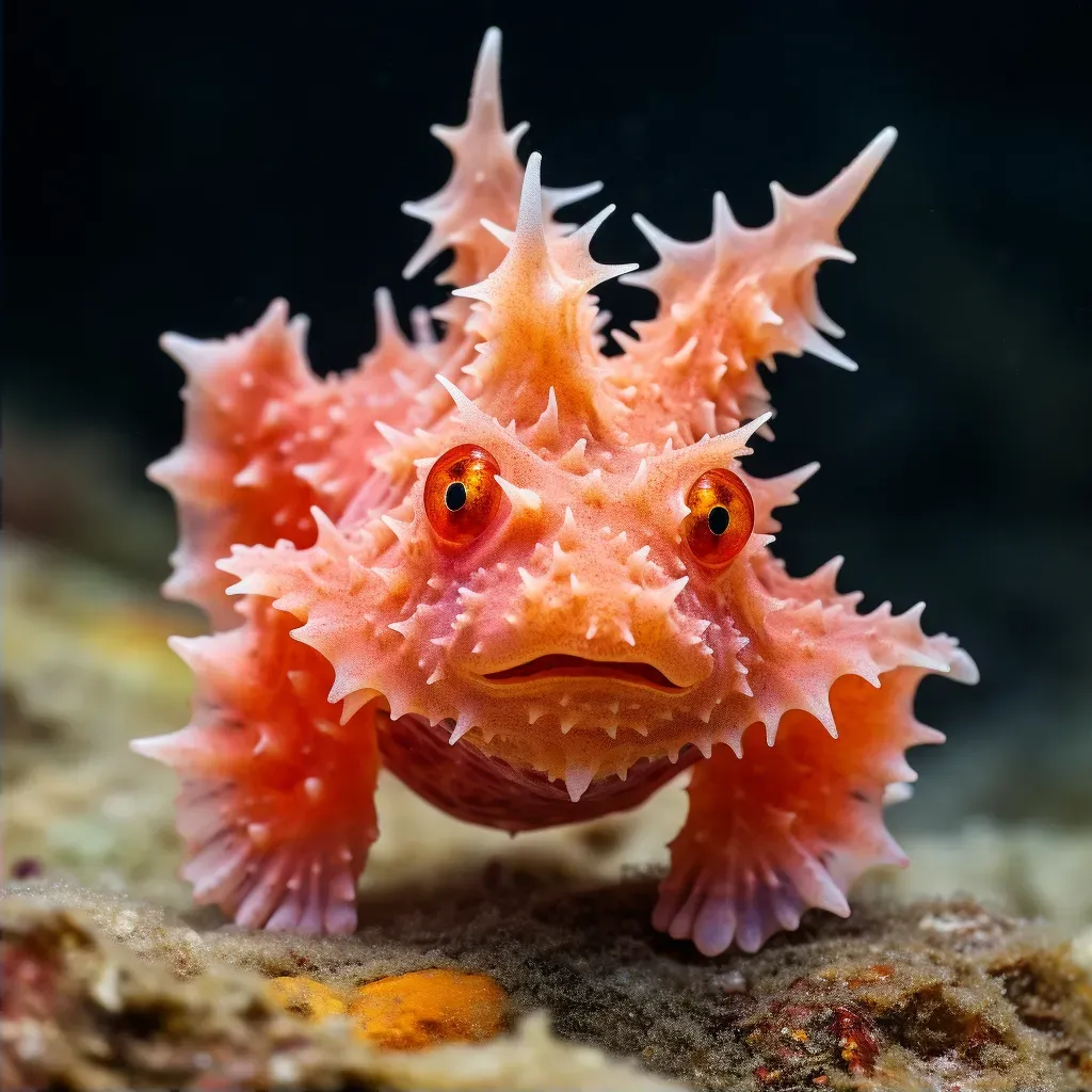 frogfish underwater antics - Image 2