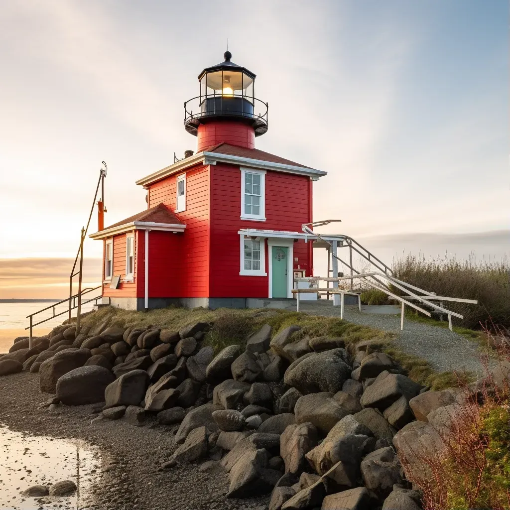 Wahkiakum West Lighthouse USA