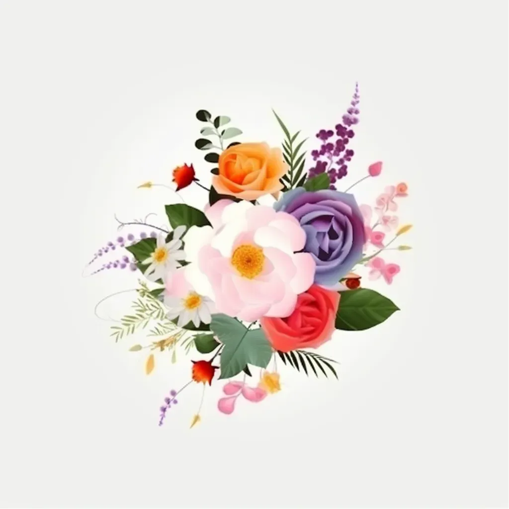 Floral Arrangement Logo