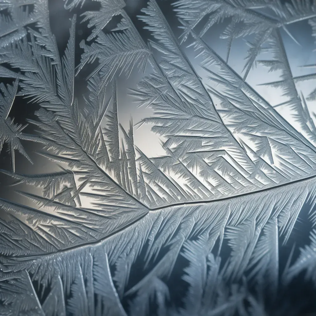 Frost Patterns on Glass