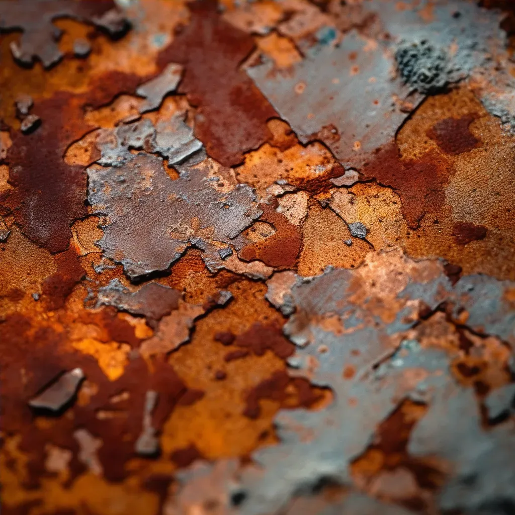 Rust Textures on Metal