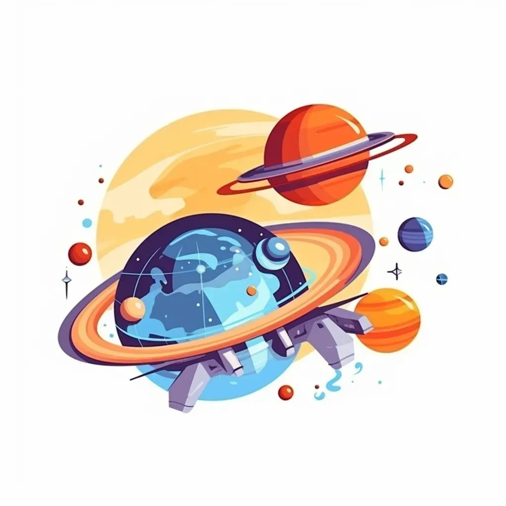 Futuristic Space Tourism Logo - Image 4