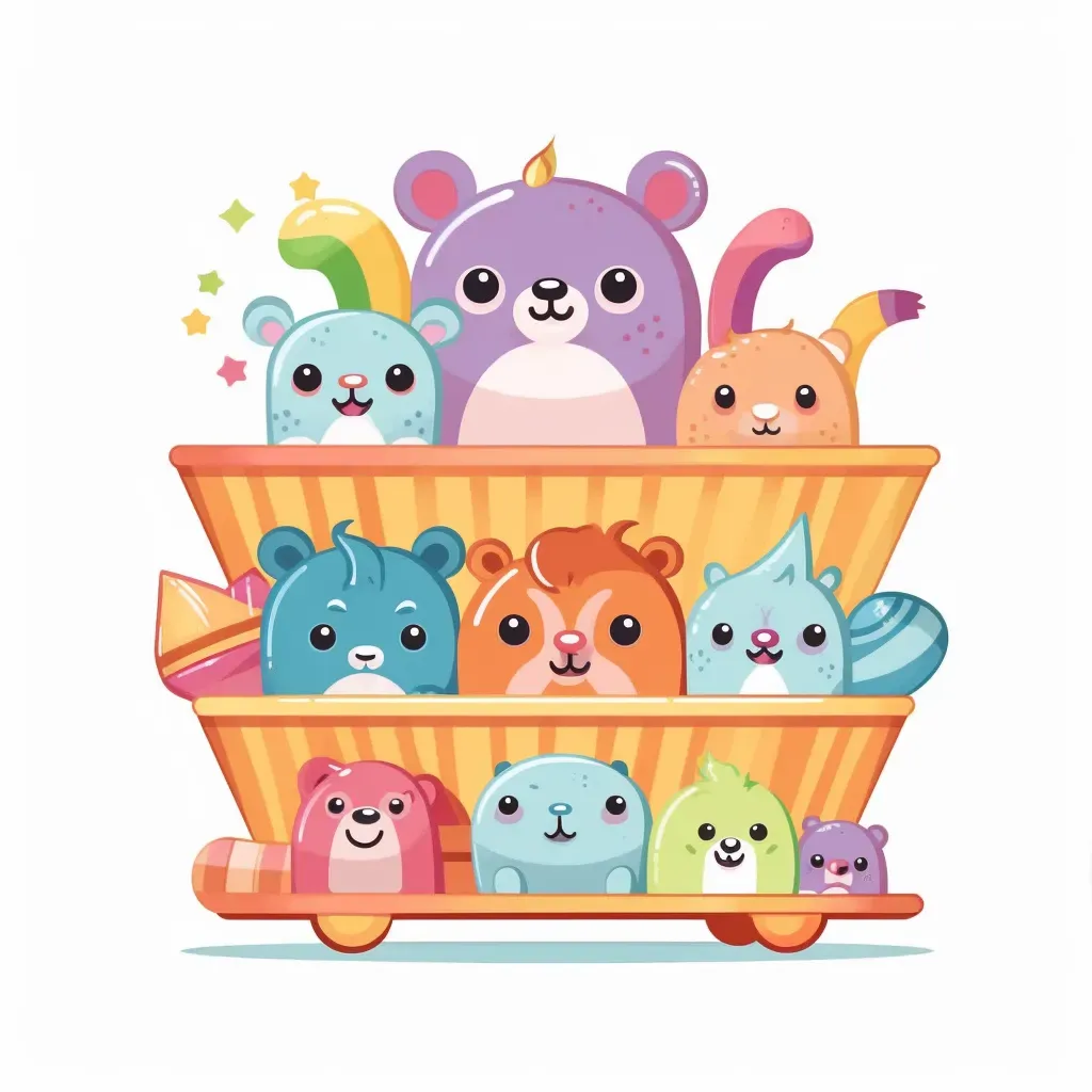 Pastel Toy Store Logo