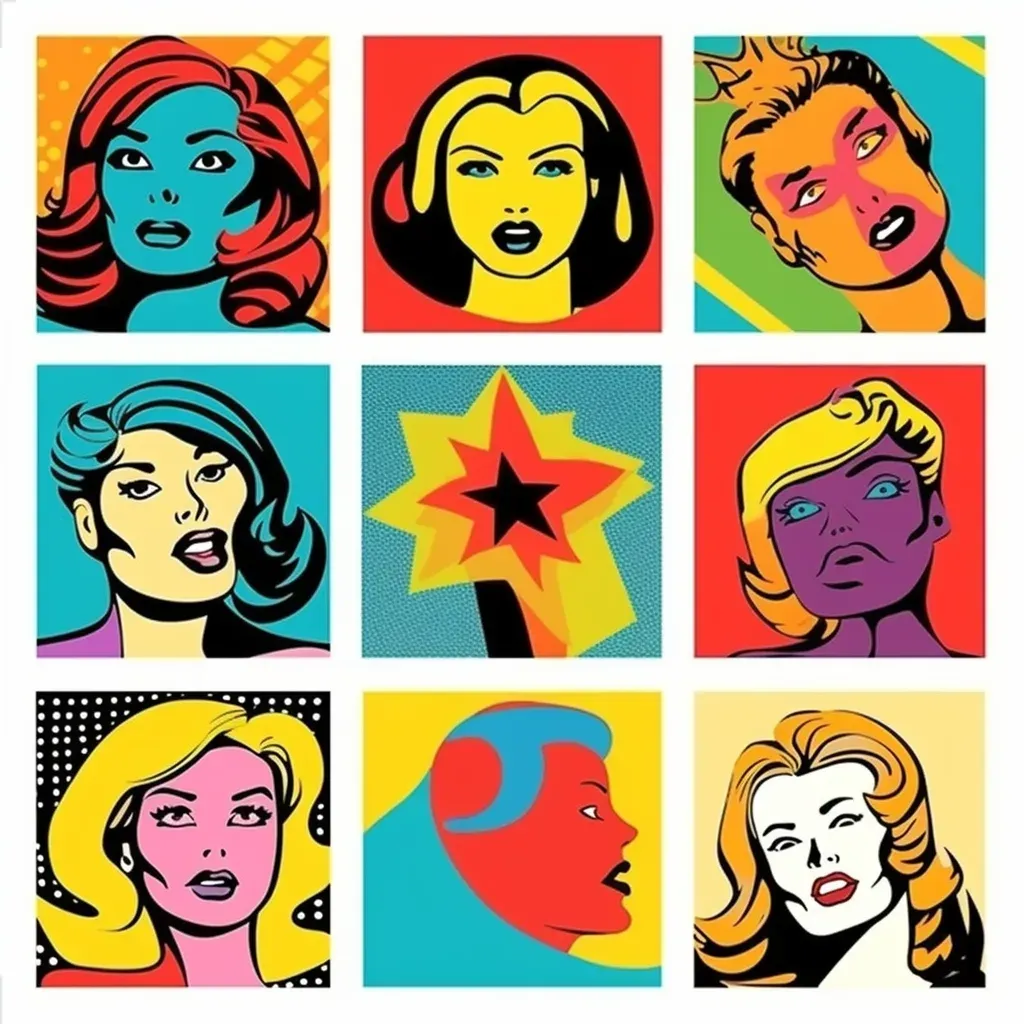 Pop art gallery logo - Image 4