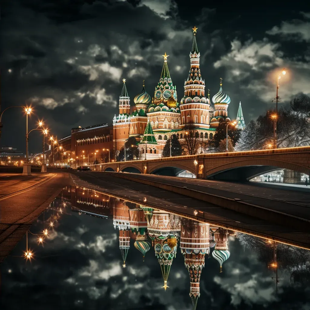 Moscow Kremlin Night