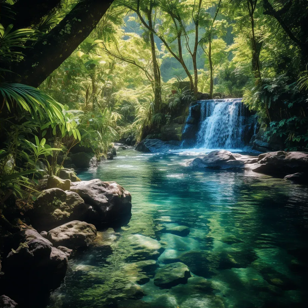 Swim waterfall pool - Image 2