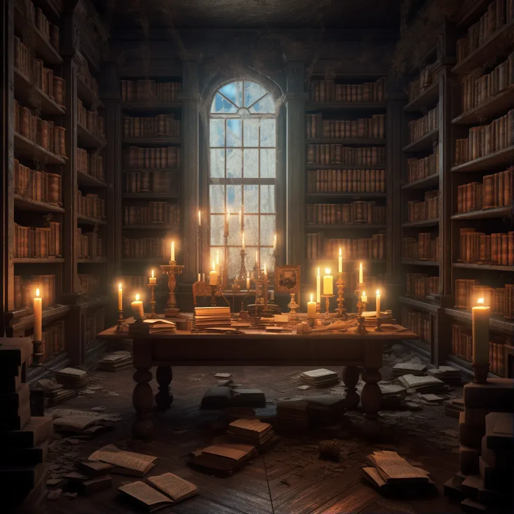 mystical library - Image 1