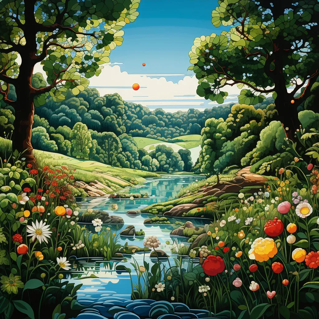 Garden of Eden - Fruit trees, flowers, crystal clear river - Image 3