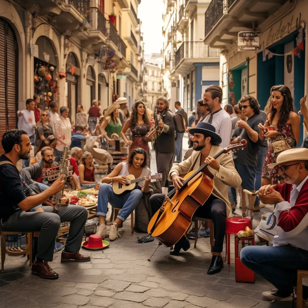 Madrid Street Performers