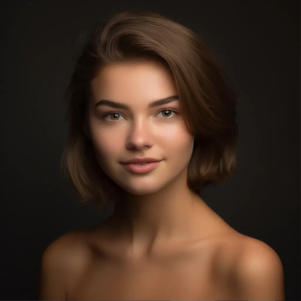 Fresh-Faced Beauty Portrait