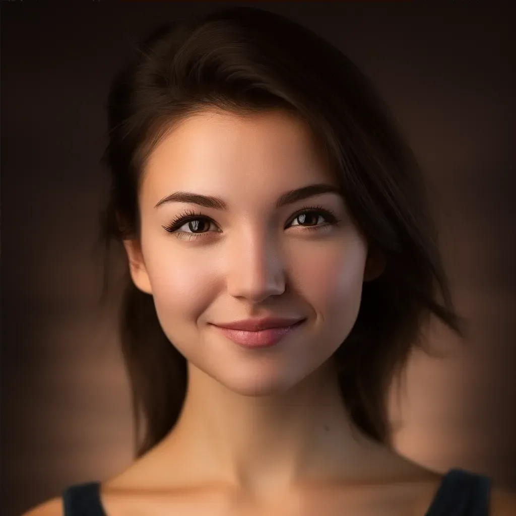 Fresh-faced beauty portrait - Image 4