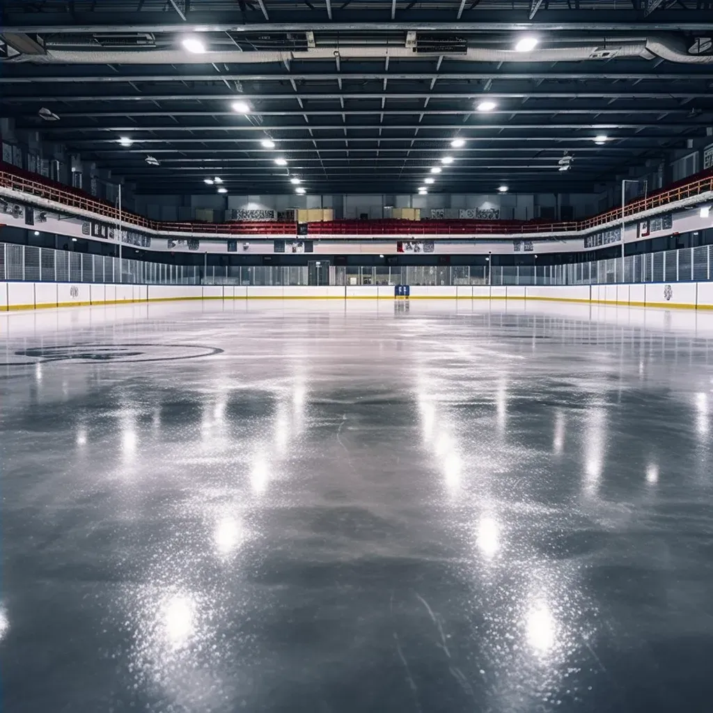 Empty ice hockey rink - Image 4