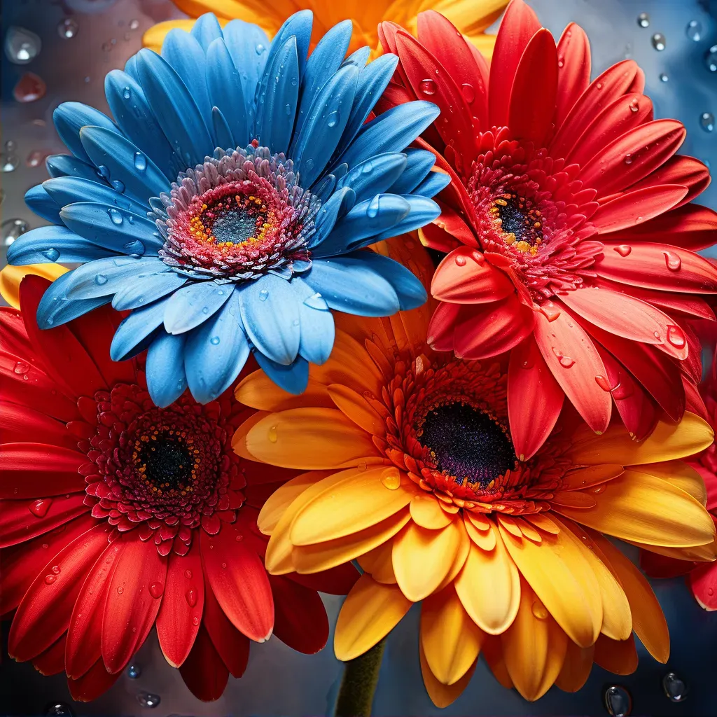 gerbera close-up - Image 2