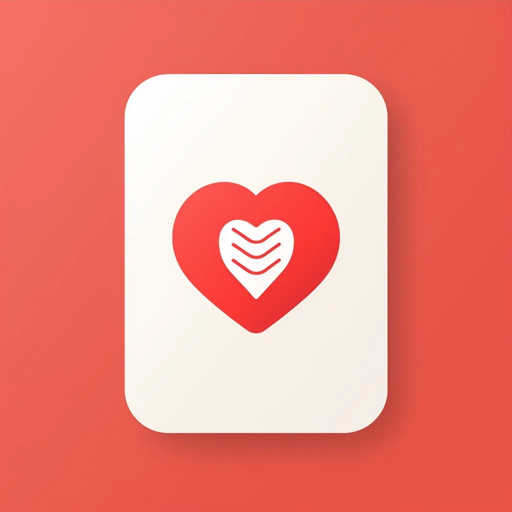 Modern Mobile Health App Logo