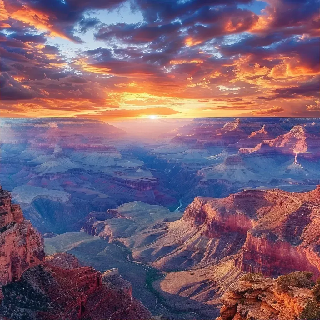 Grand Canyon Sunset Vista