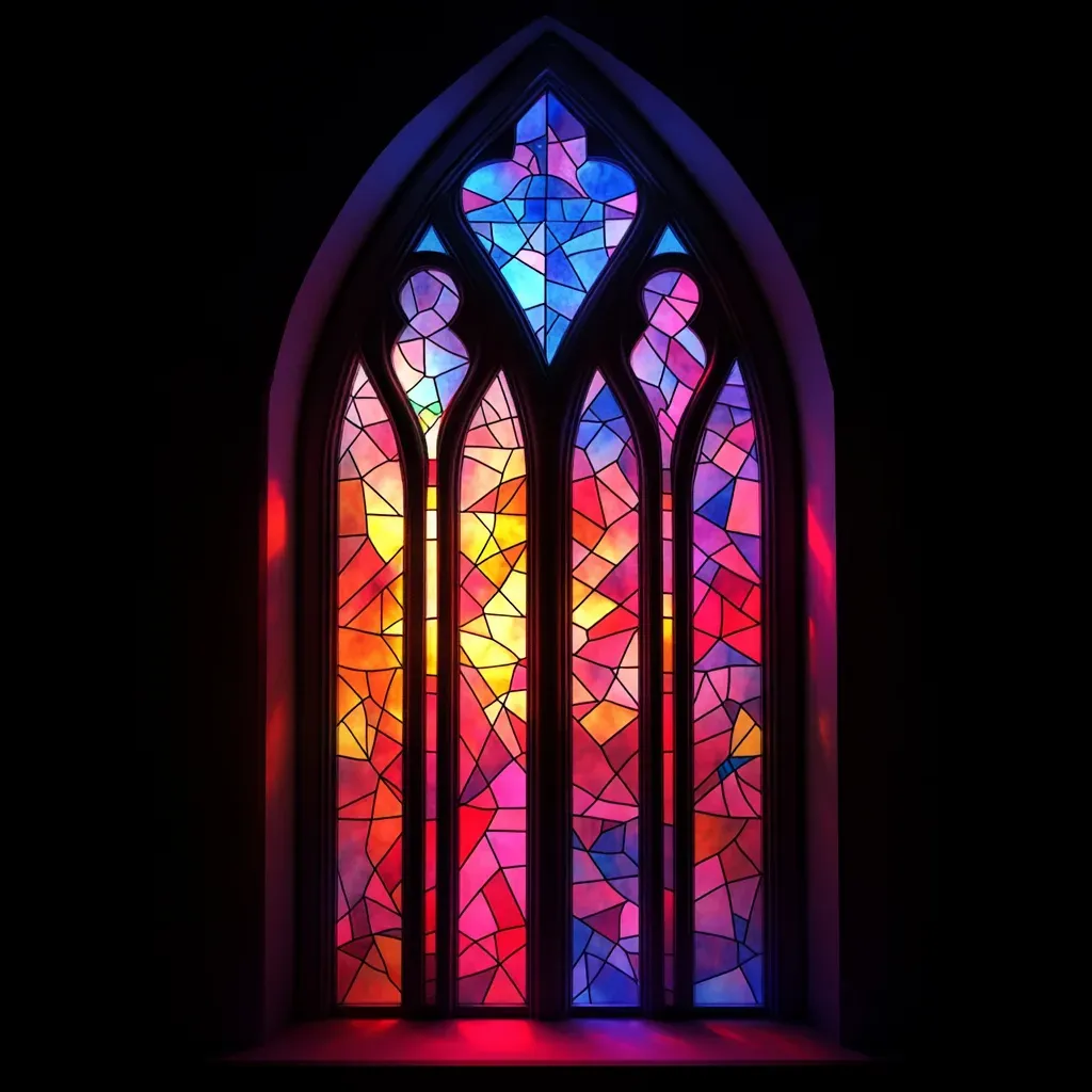 Low Poly Stained Glass