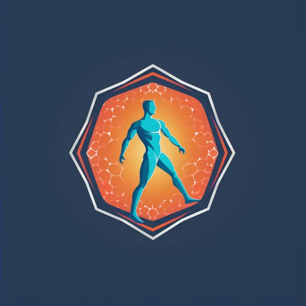 Figure icon logo design for fitness rehabilitation center - Image 2