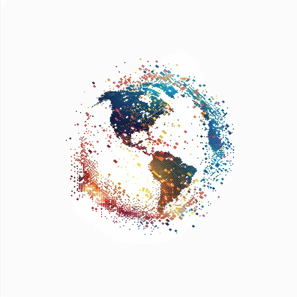 Pixel Globe Marketing Logo