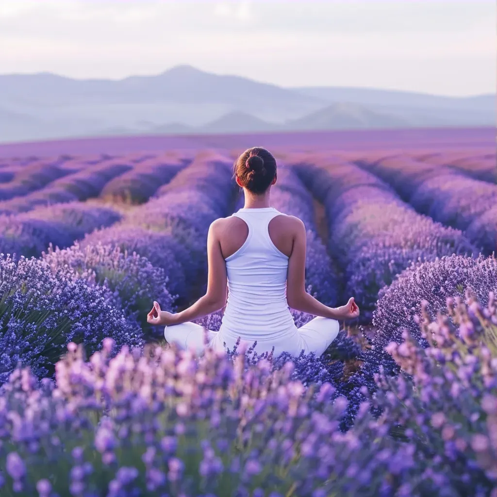 Lavender Field Yoga