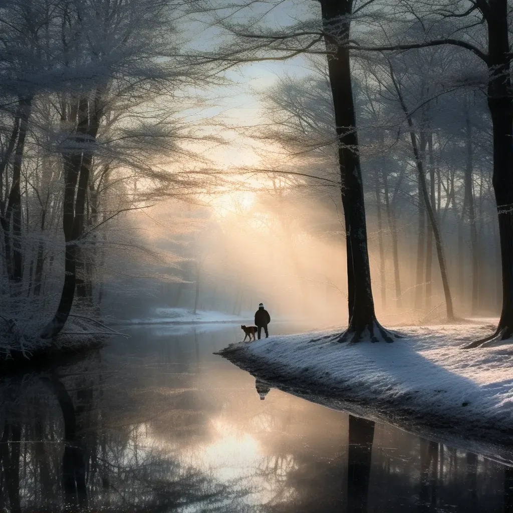 Winter Morning Serenity