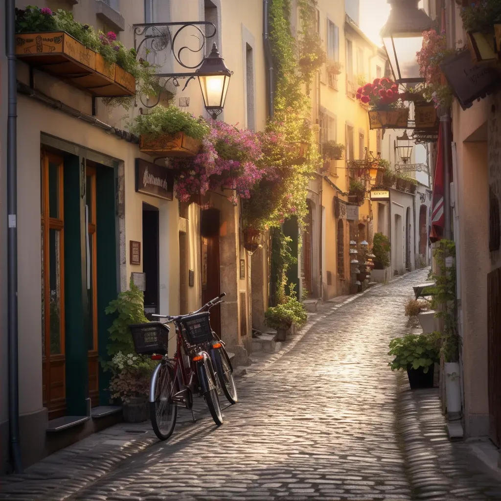 Historic Cobblestone Street