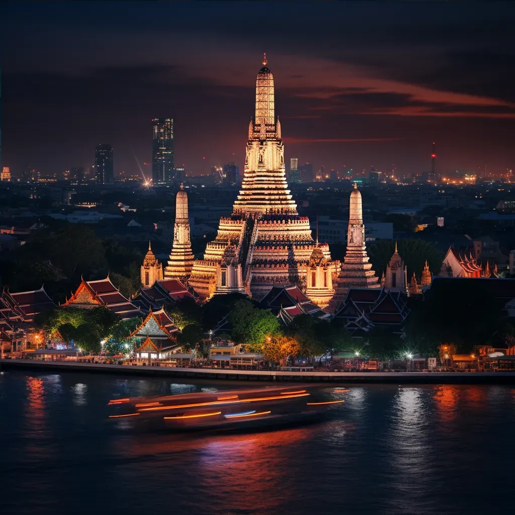 Bangkok Wat Arun night - Image 4