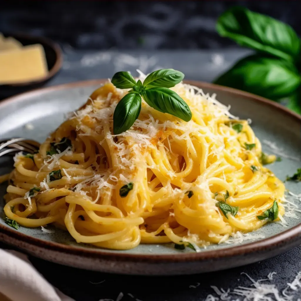 Creamy Basil Pasta Delight