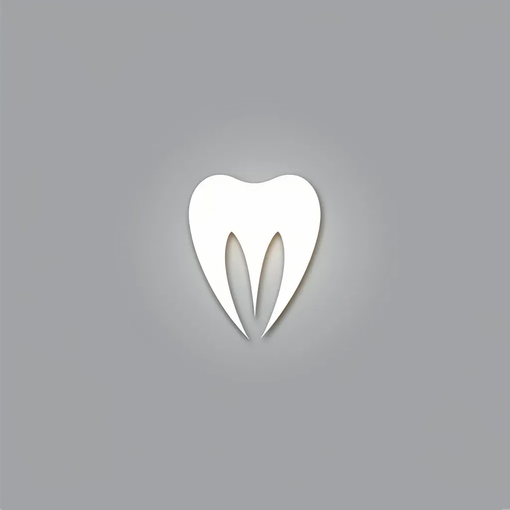 Minimalist tooth icon logo design for dental practice - Image 2