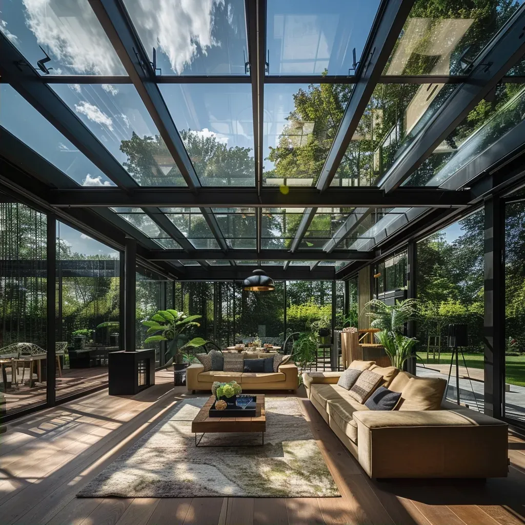 Light-Filled Glass Houses