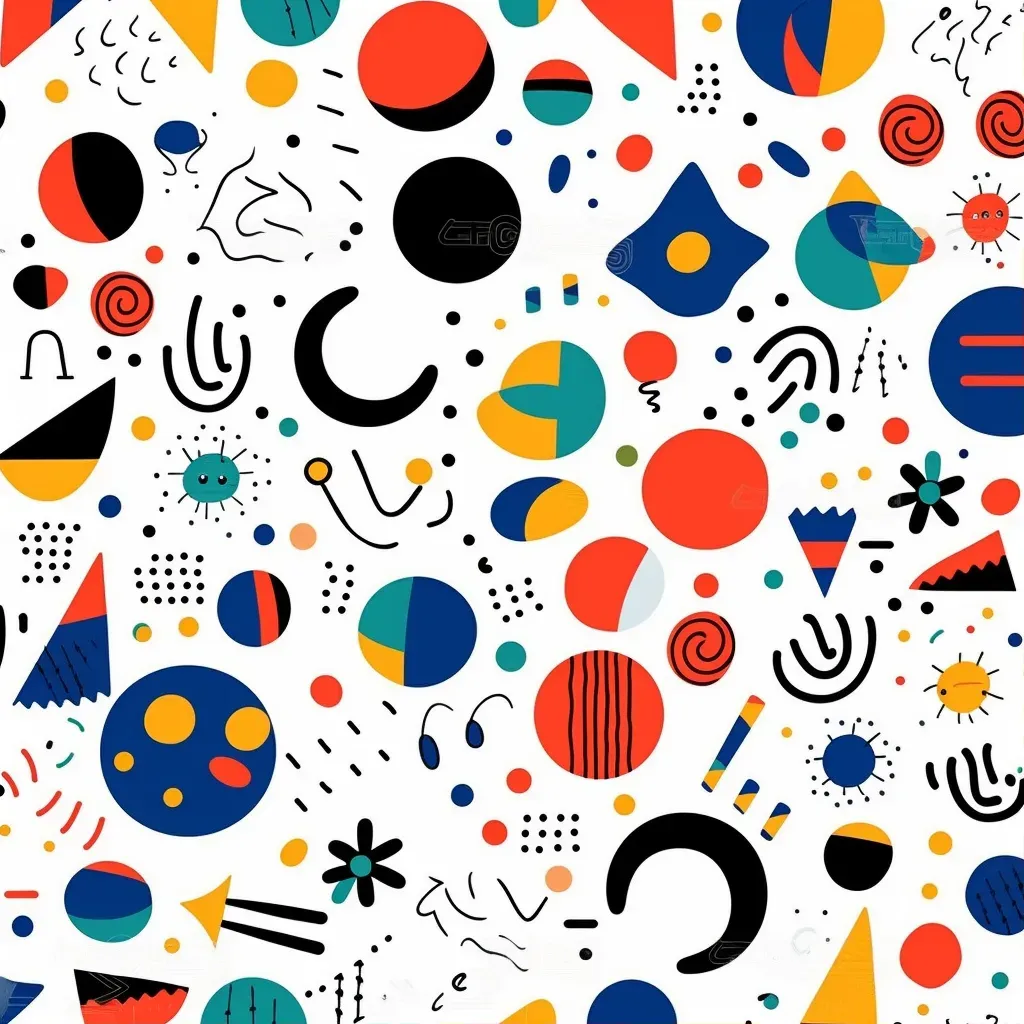 Colorful Whacky Patterns Logo