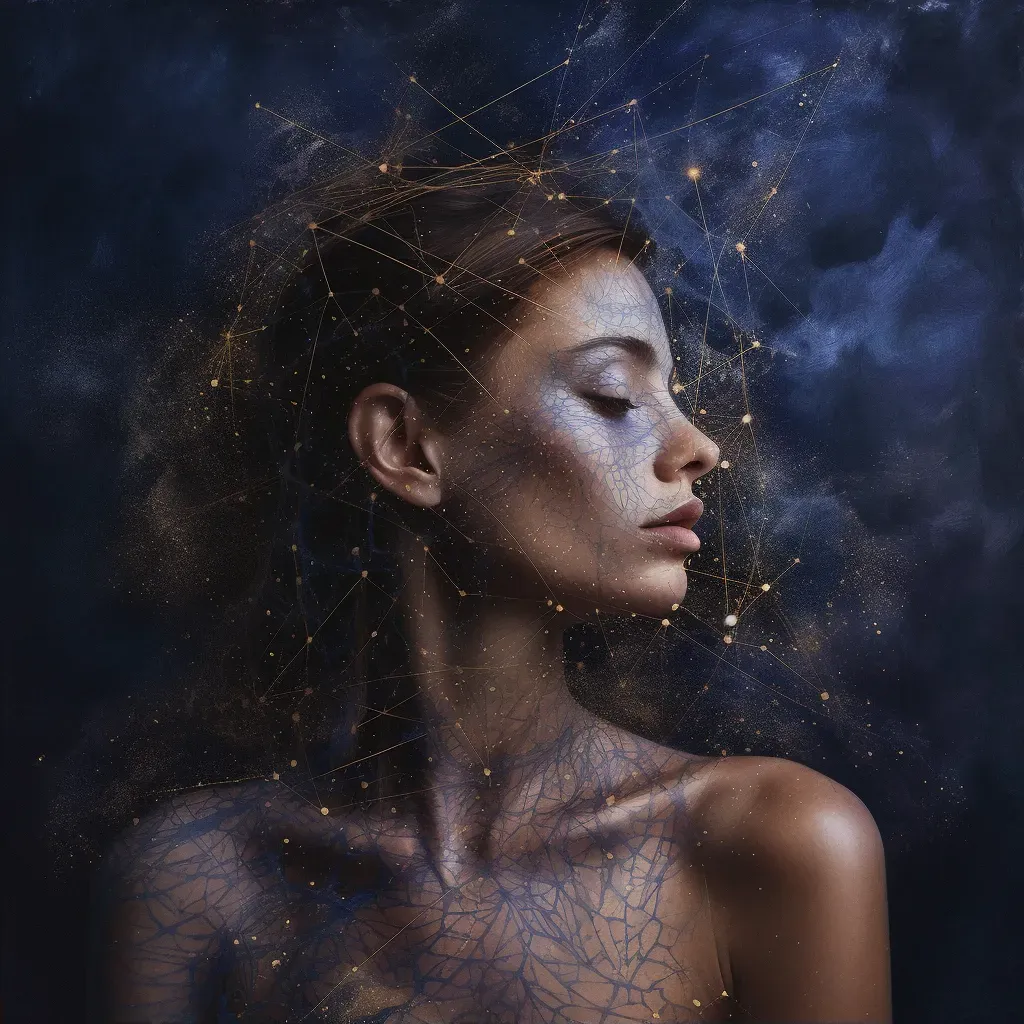 Human constellation portrait - Image 2