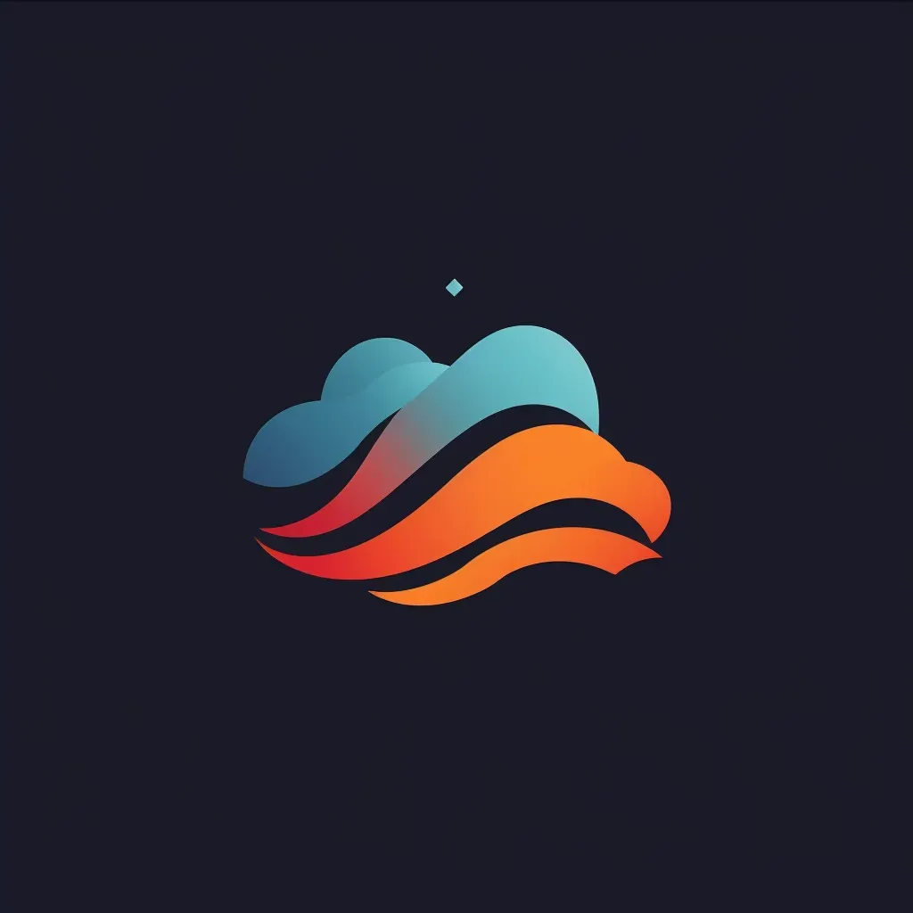 Modern Cloud Computing Company Logo