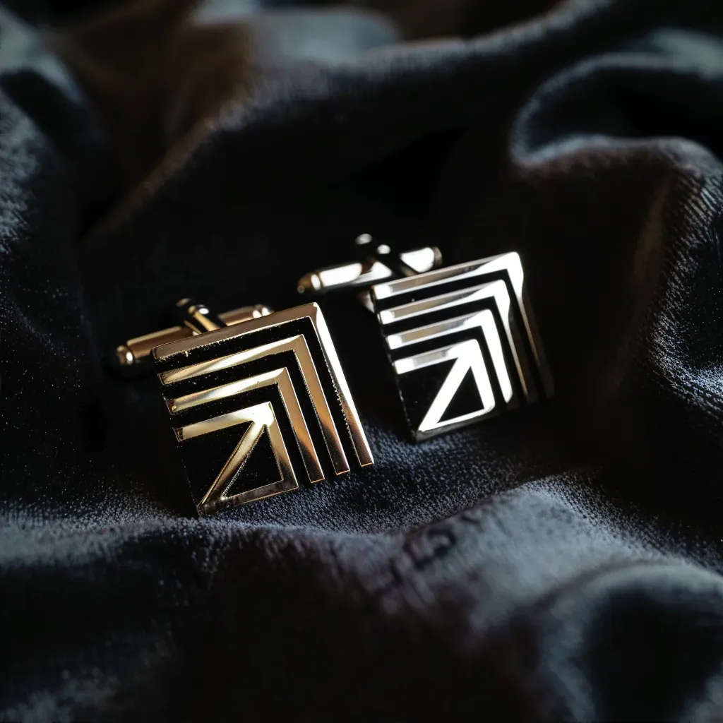 modernist cufflinks - Image 2