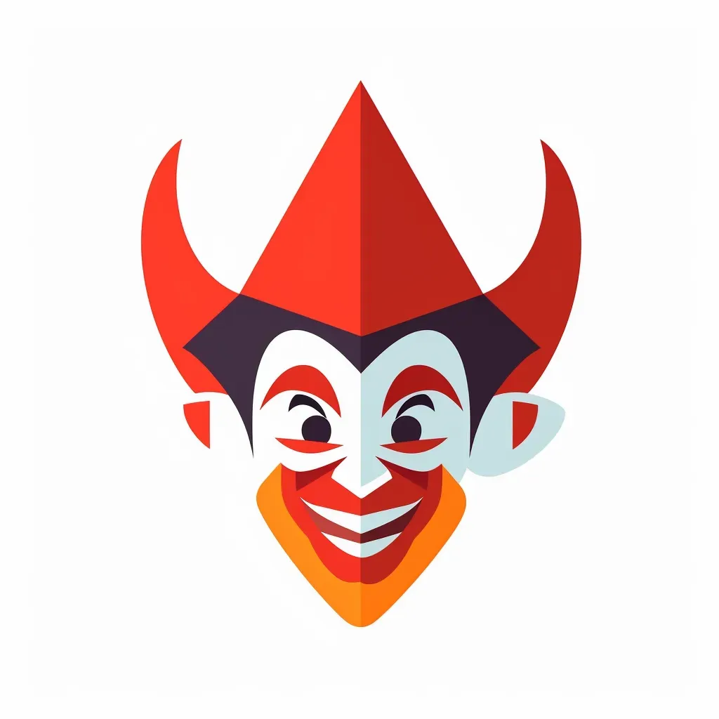 Funny Jester Logo