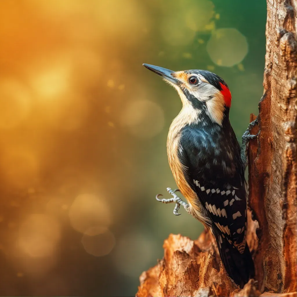 woodpecker on tree - Image 1