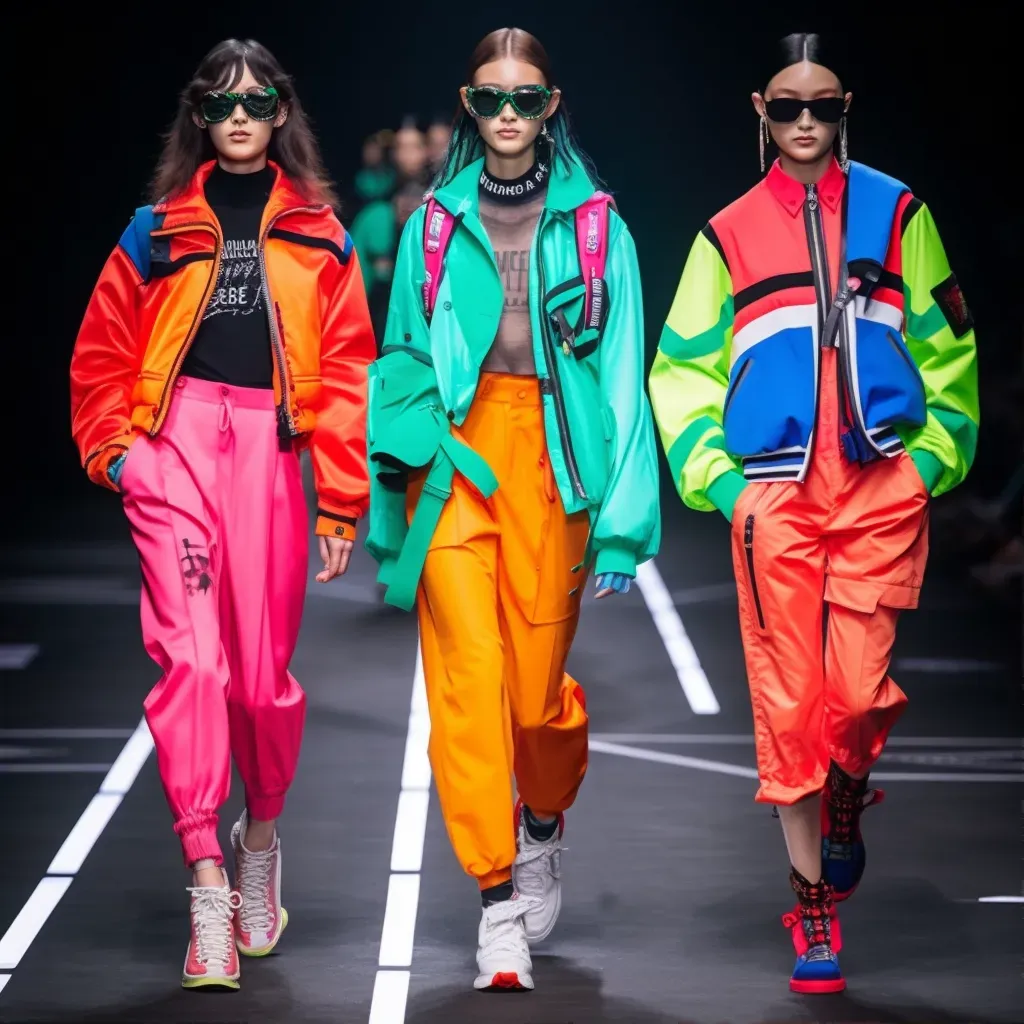 Vibrant Streetwear Catwalks