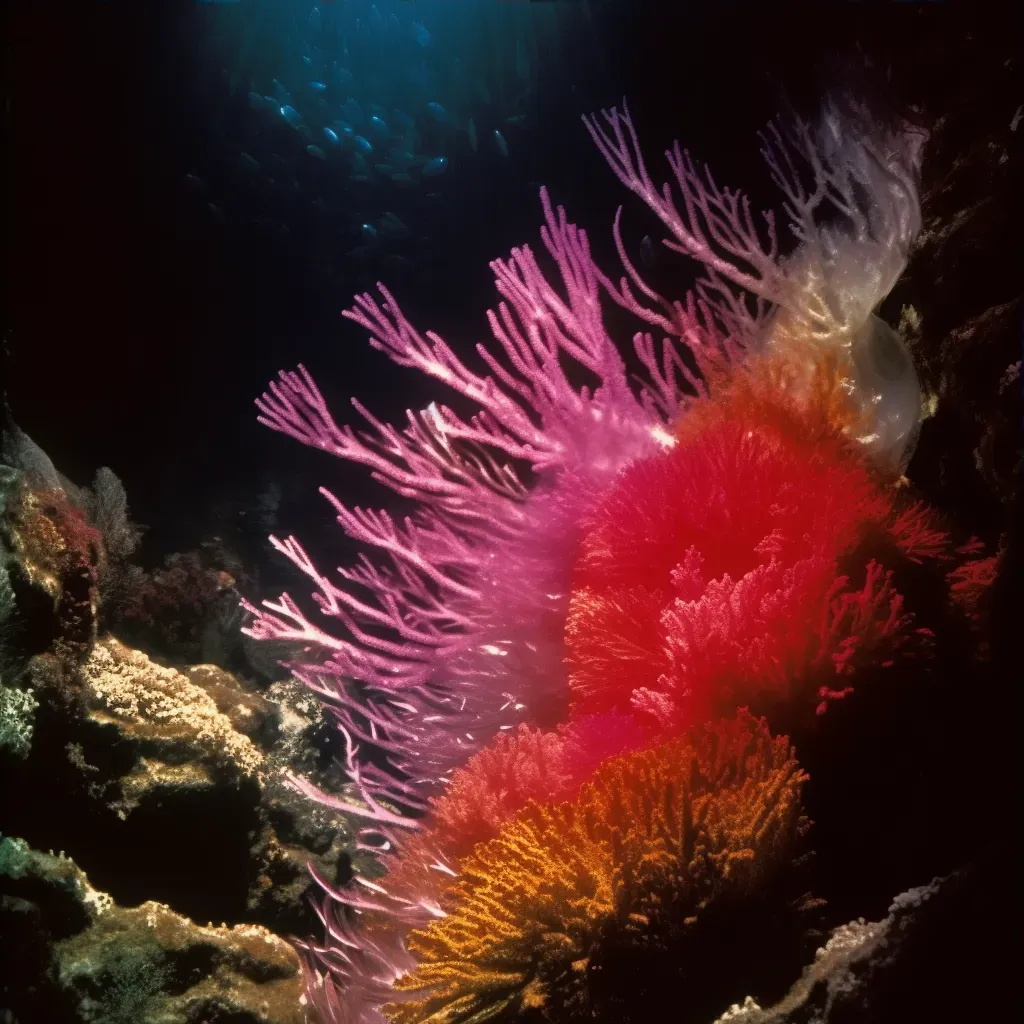 Image of the Great Barrier Reef teeming with marine life and vibrant colors - Image 3