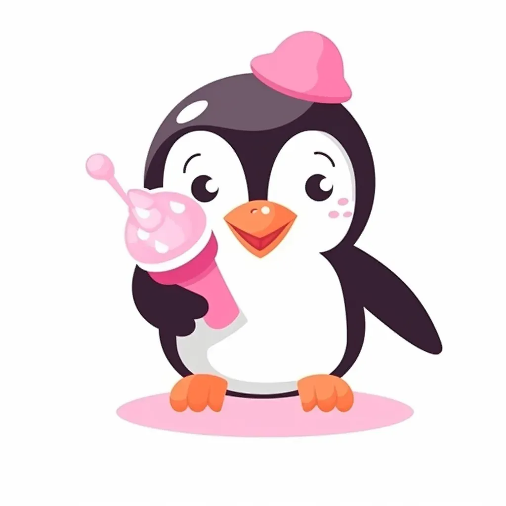 Frozen Yogurt Shop with Cute Penguin - Image 2