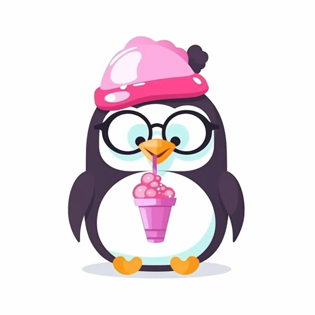 Frozen Yogurt Shop with Cute Penguin - Image 4