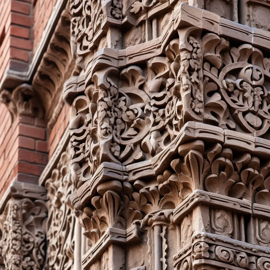 Decorative masonry brickwork - Image 2