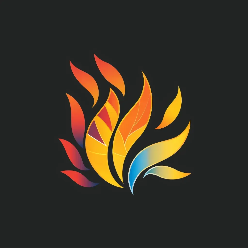 Dynamic sun or flame logo for youth non-profit - Image 2