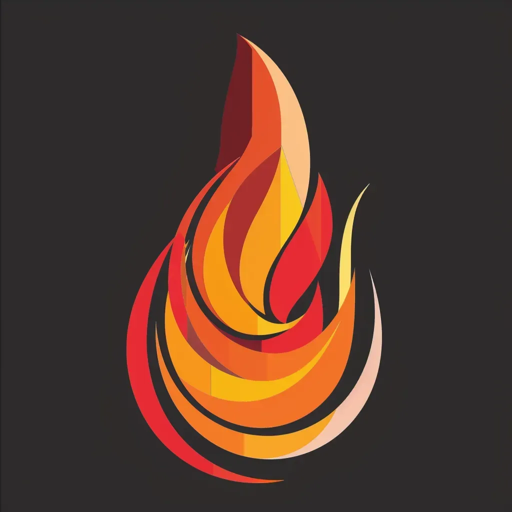 Dynamic sun or flame logo for youth non-profit - Image 4