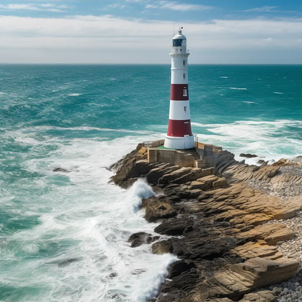 St Catherines Lighthouse England - Image 3